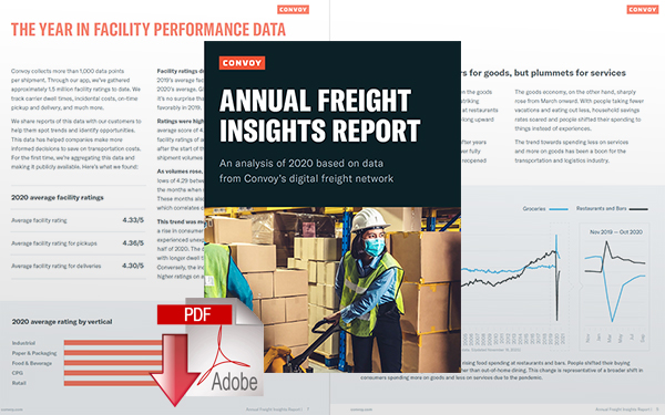 Download Convoy’s Annual Freight Insights Report