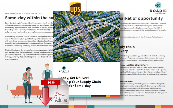 Download Ready, Set Deliver: Getting Your Supply Chain Ready for Same-day