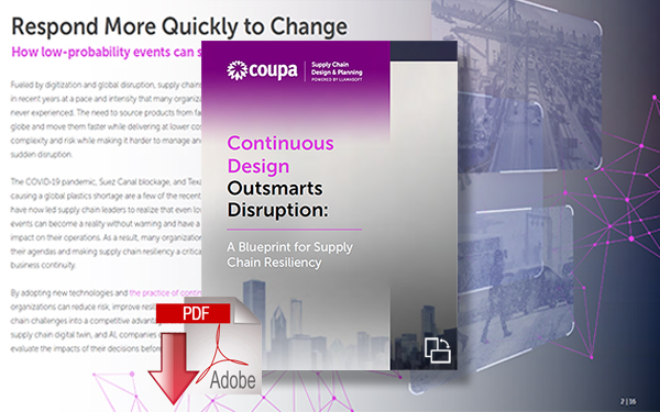 Download Continuous Design Outsmarts Disruption: A Blueprint for Supply Chain Resiliency