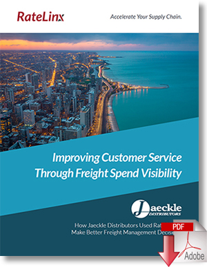 Download Improving Customer Service Through Freight Spend Visibility