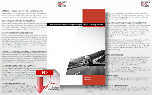 Download Why CARRIERS Need a Digital Freight Matching Platform