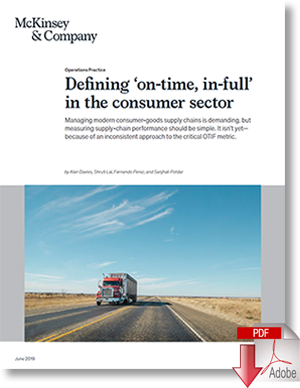 Download Defining ‘On-Time, In-Full’ In the Consumer Sector