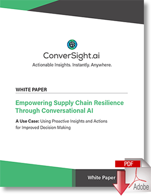 Download the Paper: Empowering Supply Chain Resilience Through Conversational Artificial Intelligence