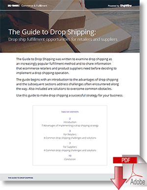 Download The Guide to Drop Shipping