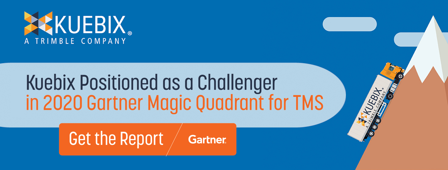Gartner’s 2020 Magic Quadrant for Transportation Management Systems – Challengers