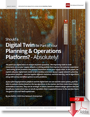 Download: Should a Digital Twin Be Part of Your Planning & Operations Platform? - Absolutely!