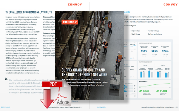 Download Supply Chain Visibility and the Digital Freight Network