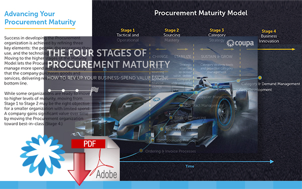 Download The 4 Stages of Procurement Maturity
