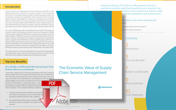 Download The Economic Value of Supply Chain Service Management