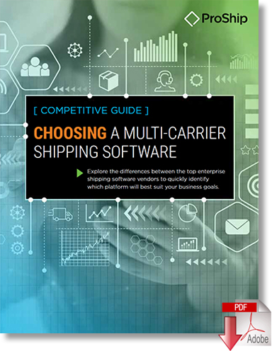 Download Choosing a Multi-Carrier Shipping Software