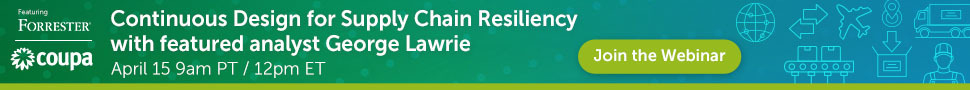 Continuous Design for Supply Chain Resiliency featuring Forrester