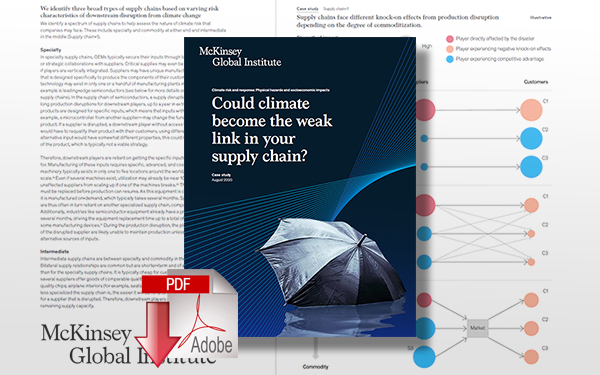 Download Could Climate Become The Weak Link In Your Supply Chain?