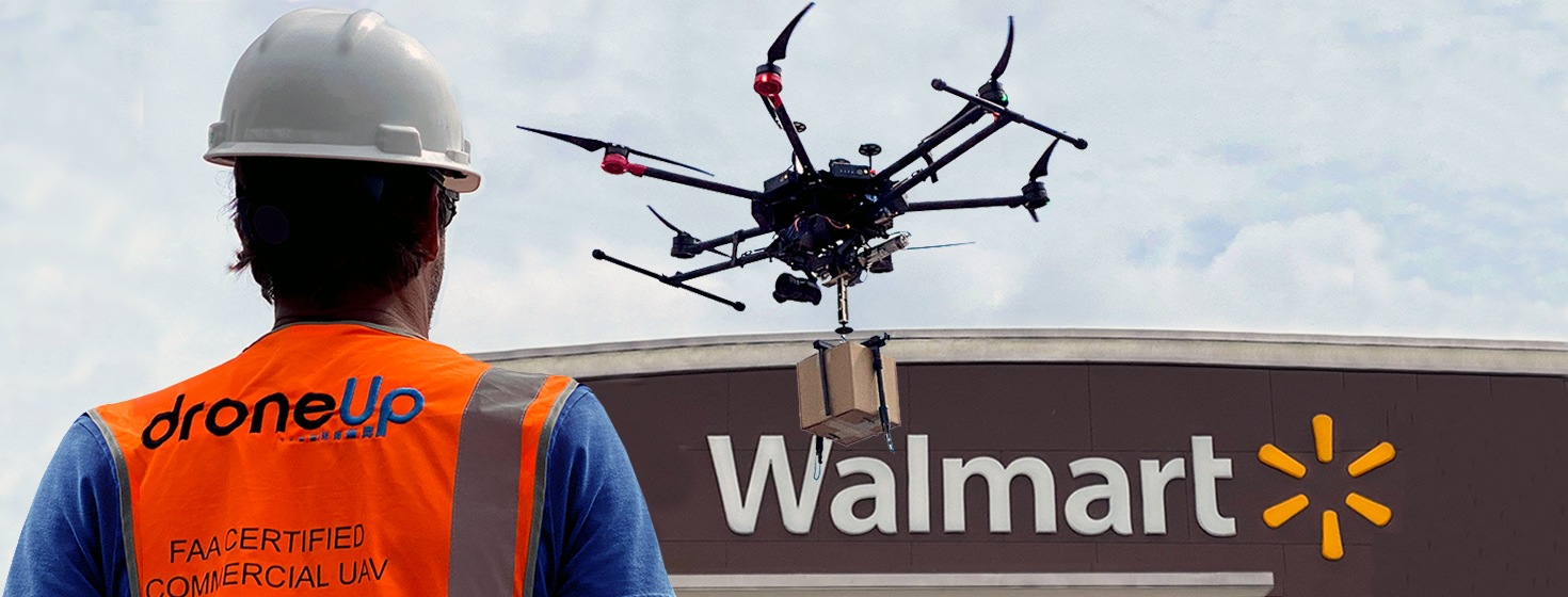 Walmart Strengthening Partnership with On-Demand Drone Delivery Startup DroneUp