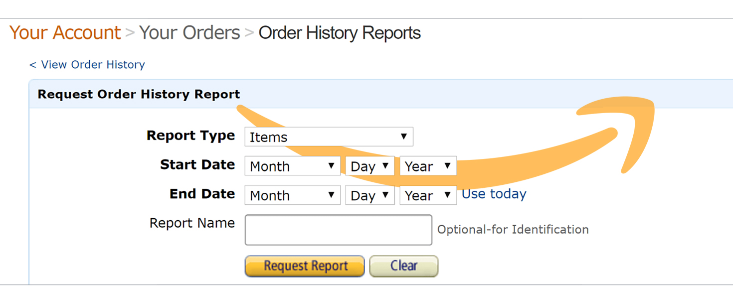 Amazon Order History Reports