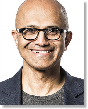 Satya Nadella, chairman and CEO, Microsoft