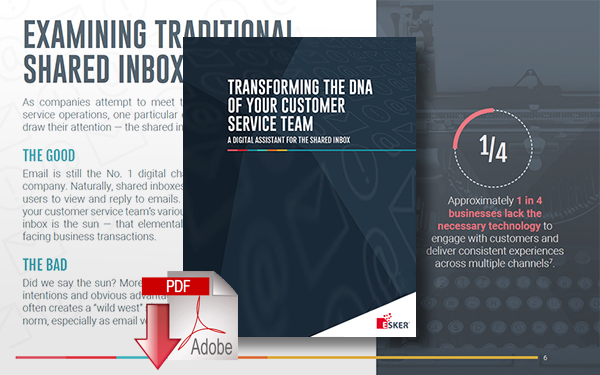 Download Transforming the DNA of Your Customer Service Team - a Digital Assistant for the Shared Inbox