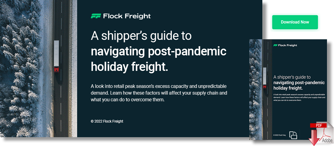 Download A Shipper’s Guide to Navigating Post-Pandemic 2022 Holiday Freight