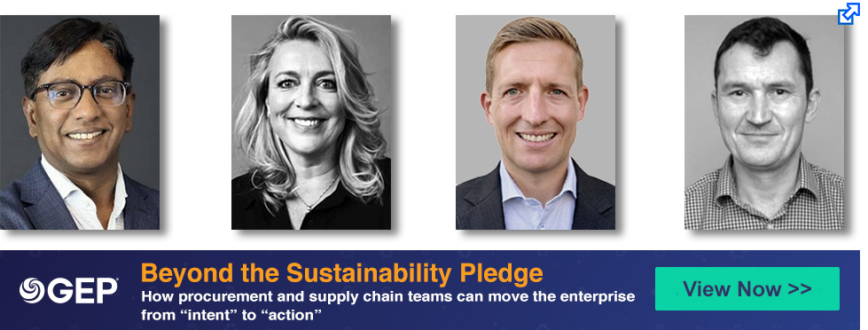 David Rae - Chief Product Officer, Procurement Leaders | Jagadish Turimella, COO & Co-Founder, GEP | Monique Alblas, VP Consulting, GEP | Jille Luijckx, VP Global Delivery, GEP