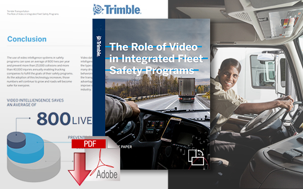 Download The Role of Video in Integrated Fleet Safety Programs