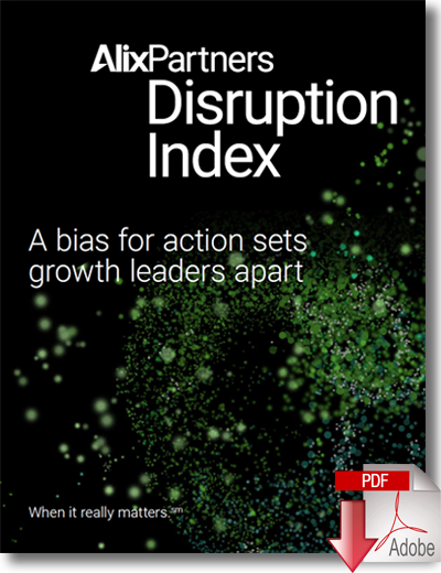 Download the 2023 Disruption Index Report