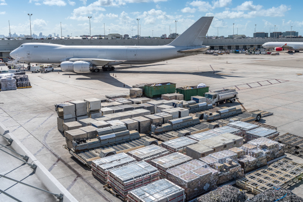 Retailers could look to the skies as one alternative to avoiding the longer ocean cargo transit times that are resulting from the crisis in the Red Sea.