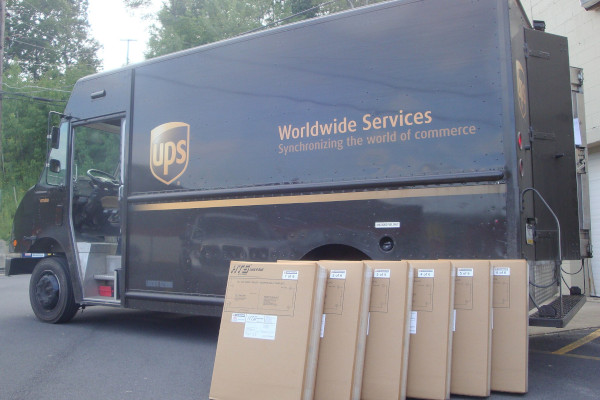 UPS said revenue fell in quarter three, and it lowered its full-year outlook based on an uncertain economic outlook. 