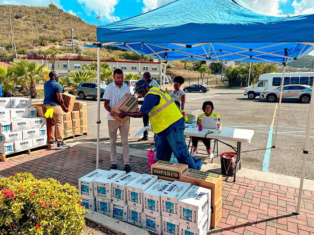 FEMA officials run a disaster drill on St. Thomas, Virgin Islands, this spring in preparation for hurricane season. The supply chain is critical to the success of any relief efforts. For supply chain managers, that means preparing ahead of time - and finding organizations to work with on efforts when needed. 