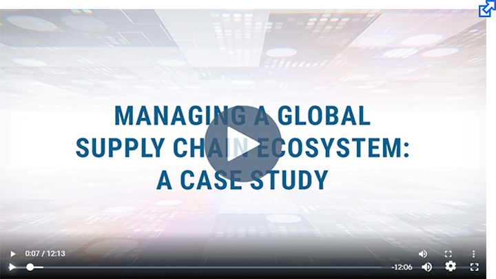 SupplyChainBrain MPO Video: Managing a Global Supply Chain Ecosystem