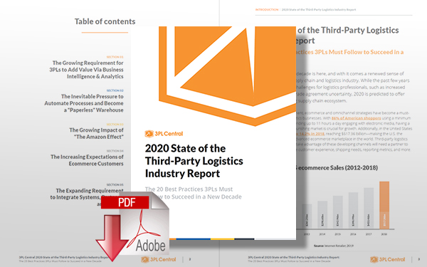 Download 2020 State of the Third-Party Logistics Industry Report