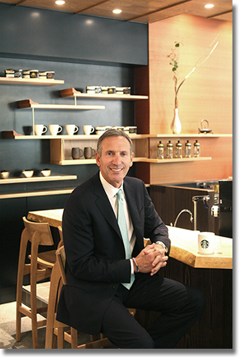 Starbucks Chairman & CEO Howard Schultz