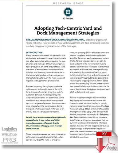 Download Adopting Tech-Centric Yard & Dock Management Strategies