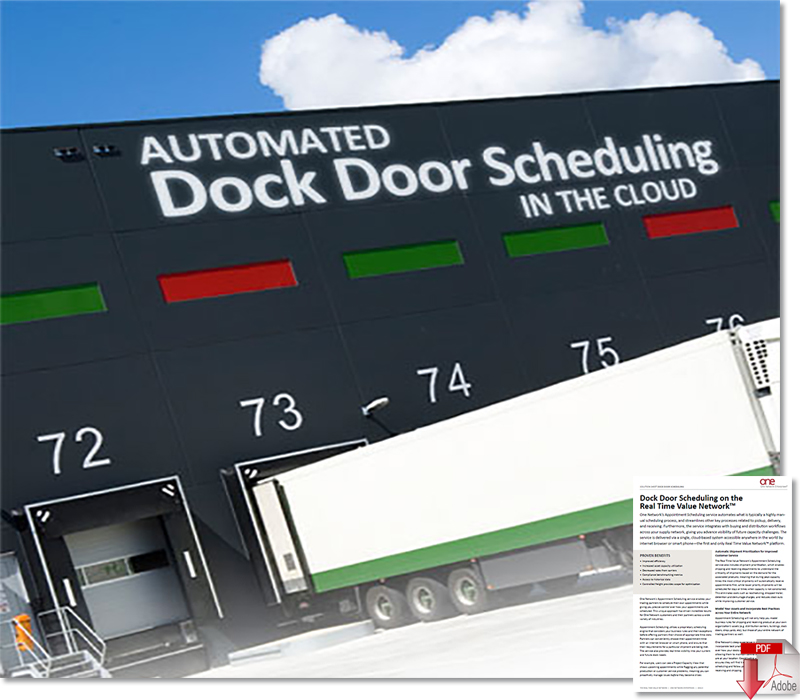Download: Dock Door Scheduling on the Real Time Value Network