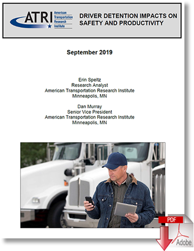 Download ATRI Driver Detention Impacts On Safety & Productivity