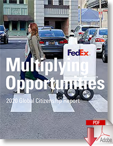 Download FedEx 2020 Global Citizenship Report