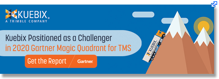 Download 2020 Gartner Magic Quadrant for TMS