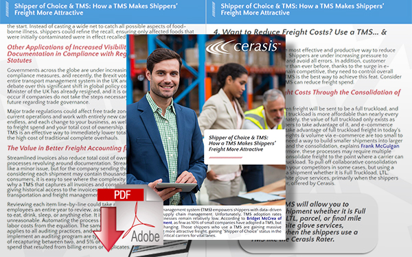Download How a TMS Makes Shippers’ Freight More Attractive