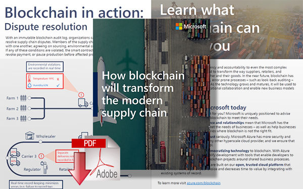 Download How Blockchain Will Transform the Modern Supply Chain