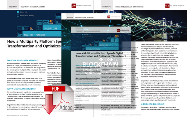 Download How a Multiparty Platform Speeds Digital Transformation and Optimizes IT Investment
