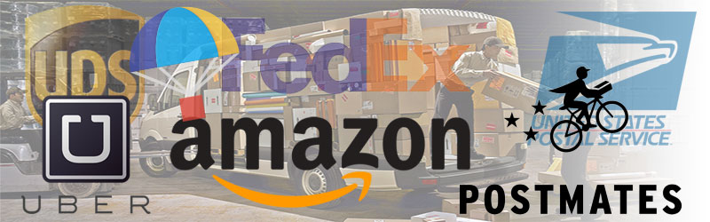 New Crowdsourced Delivery Models Pose Serious Challenges to UPS, FedEx, and USPS Monopolies