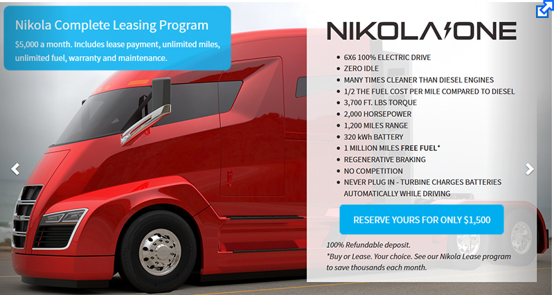 Buy or Lease. Your choice. See our Nikola Lease program to save thousands each month.