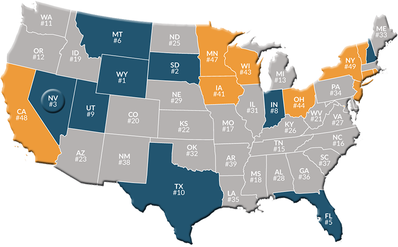2015 State Business Tax Climate Index