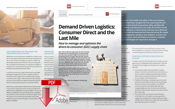 Download Demand-Driven Logistics: Consumer Direct and the Last Mile
