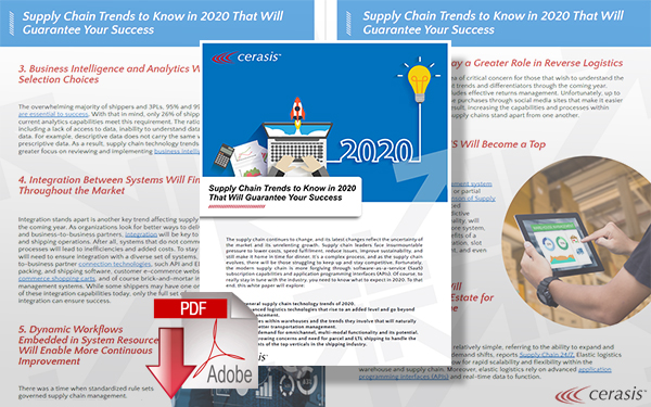 Download Supply Chain Trends to Know in 2020
