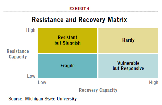 Resistance and Recovery Matrix