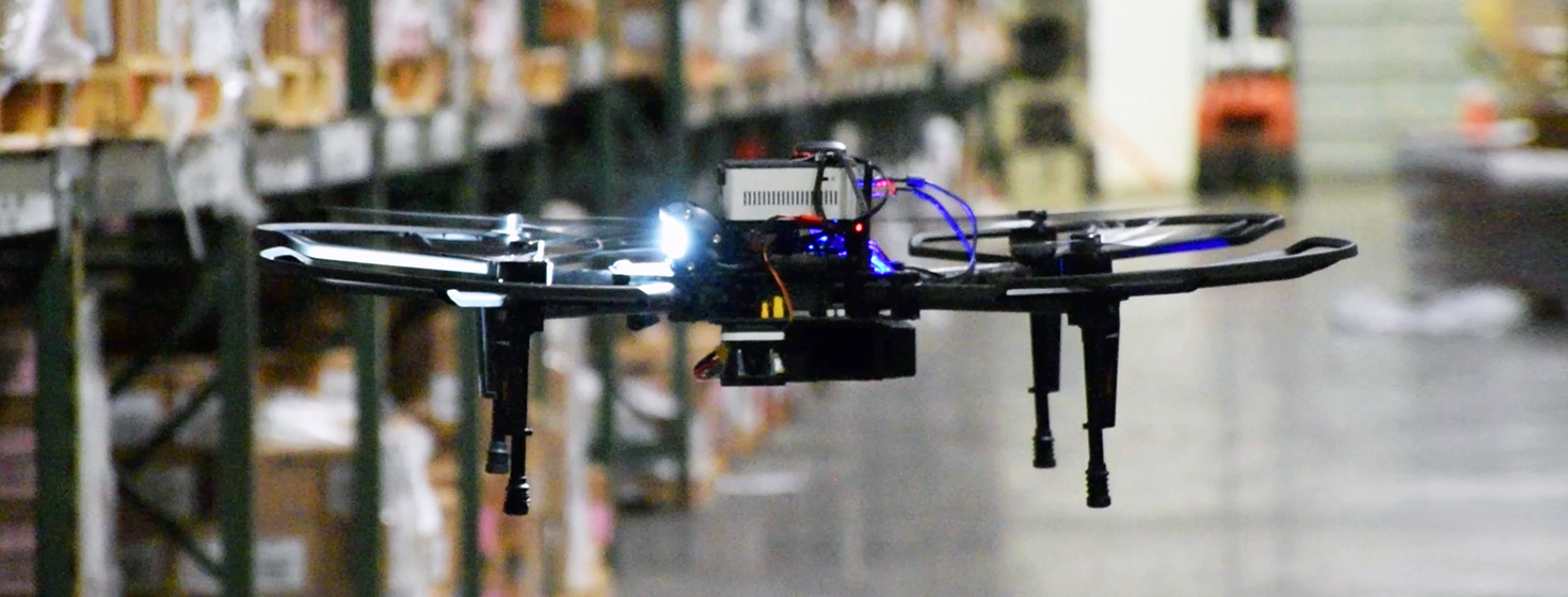 Warehouse Drones Ready for Digital Inventory Management