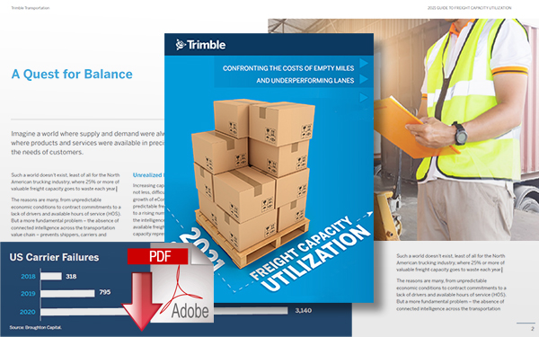 Download 2021 Guide to Freight Capacity Utilization