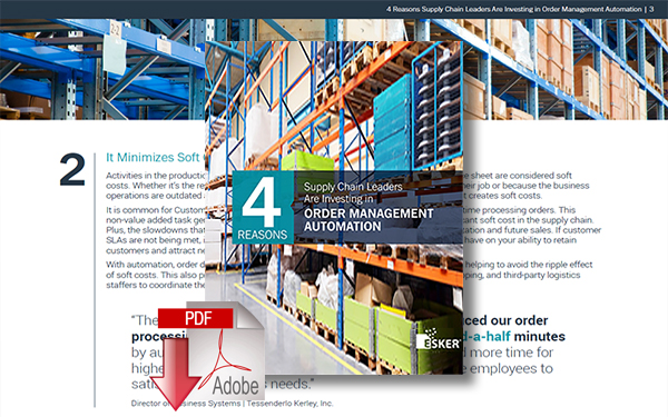Download 4 Reasons Supply Chain Leaders Are Investing in Order Management Automation