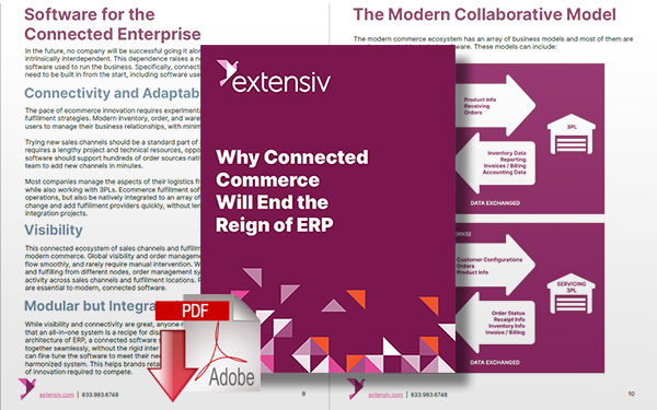 Download Why Connected Commerce Will End the Reign of Enterprise Resource Planning
