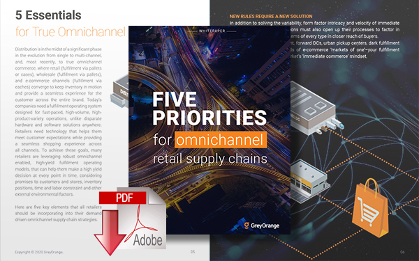 Download Five Priorities for Omnichannel Retail Supply Chains