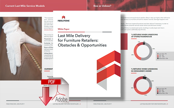 Download Last Mile Delivery Obstacles & Opportunities for Furniture Retailers